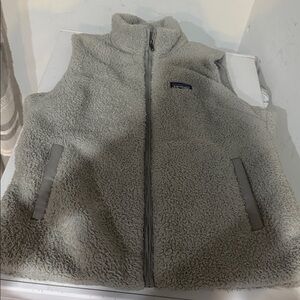 Patagonia  women gray Los Gatos Vest Sz XL